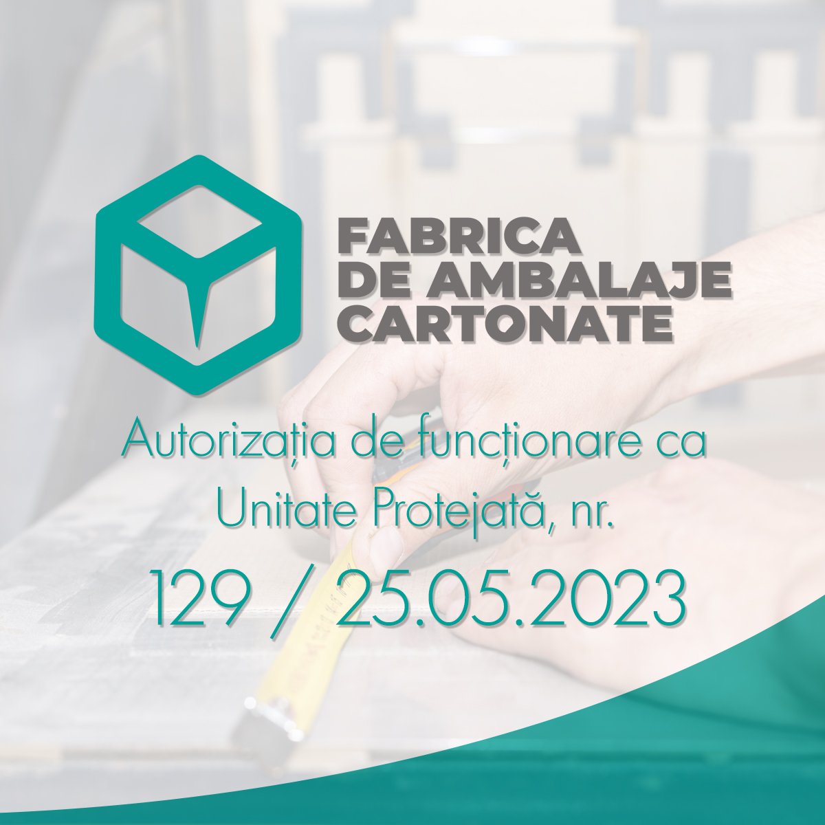 Autorizatie de functionare ca Unitate Protejata